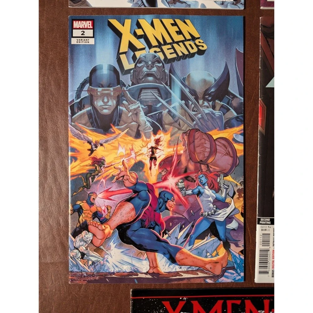 Marvel Comics X-Men Variant Cover Comic Lot 8 Total (2007-21)‎ VF to VF/NM Range
